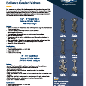 Bellows Sealed Valves