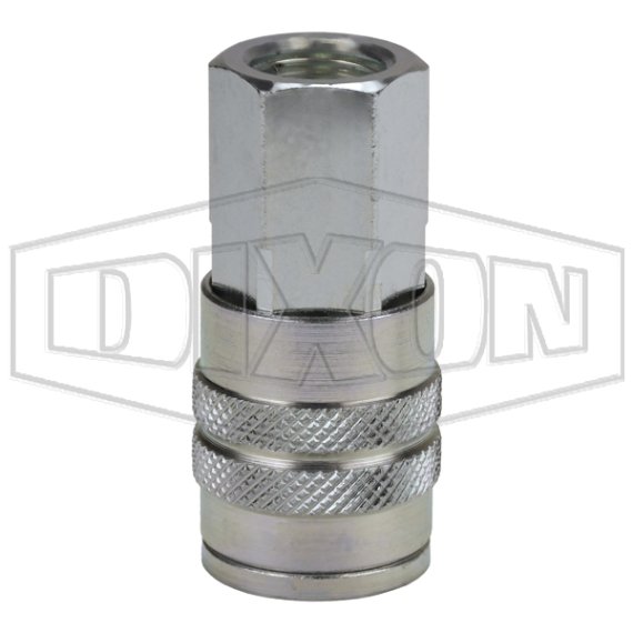 F-Series Pneumatic Manual Female Threaded Coupler