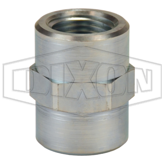 Female NPTF Hex Pipe Coupling