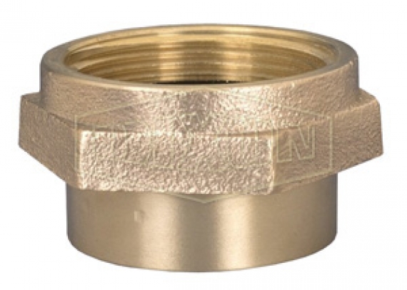 Female to Male Hex Nipple Brass
