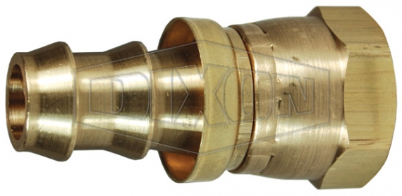 female swivel hose barb