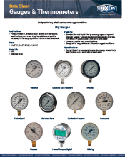Gauges & Thermometers