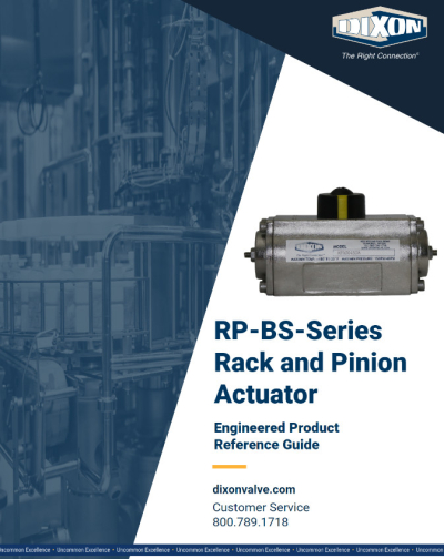 RP-BS-Series Rach and Pinion Actuator