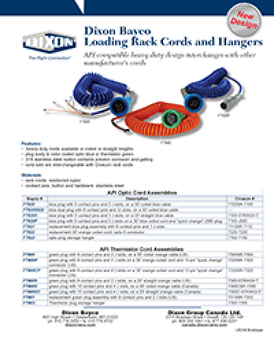 Loading Rack Cords and Hangers