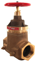 Factory Set Pressure Reducing Brass Globe Valve Female x Female