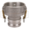 Dixon Vapor Recovery Coupler with Probe x Adapter