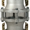 in line sigh glass coupler x coupler