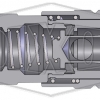 f series pneumatic manual female threaded coupler