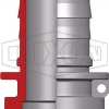 Dixon Cam & Groove Type E Adapter x Hose Shank type e cutaway